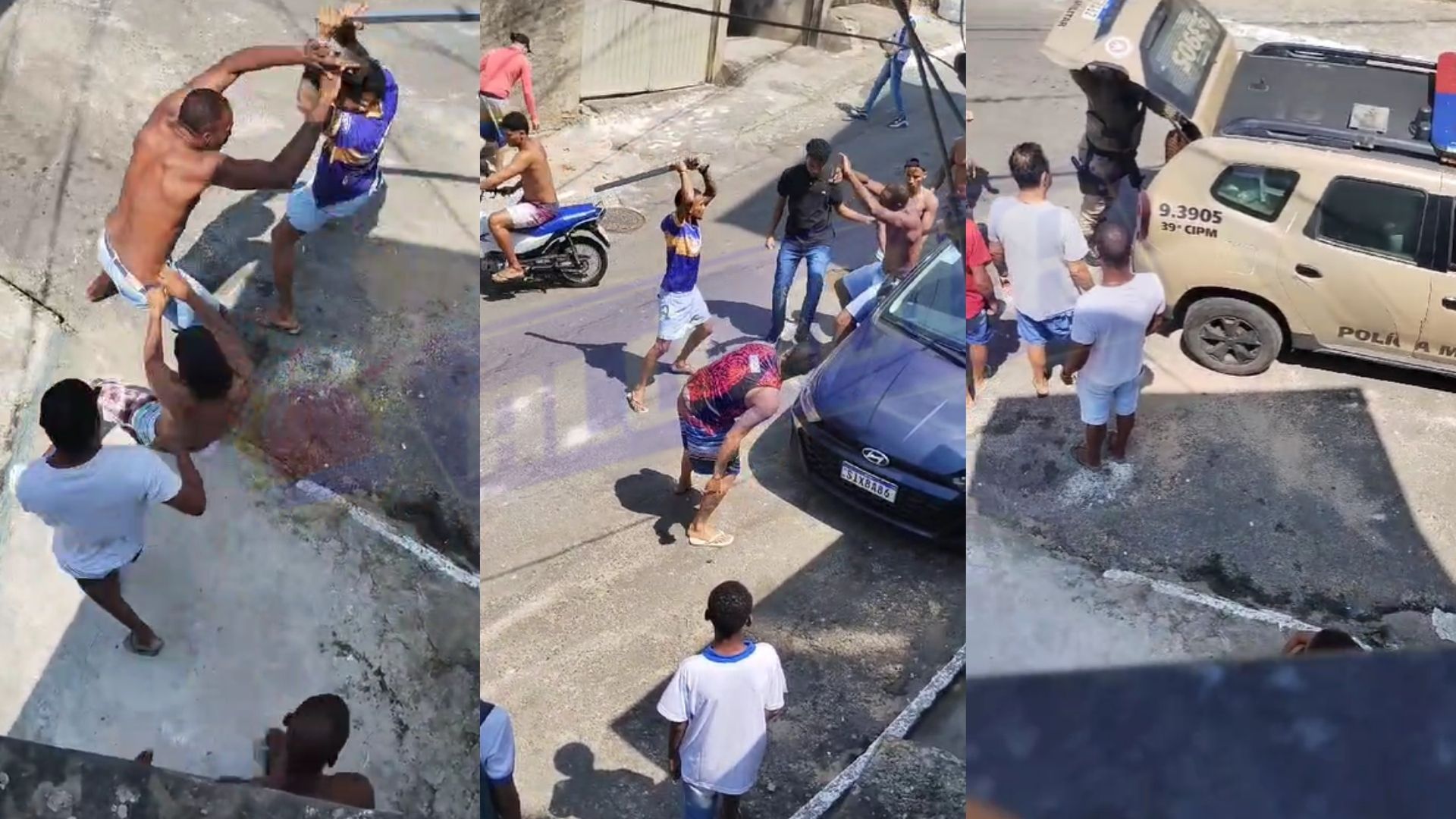 PEGA LADRÃO! Suspeito de roubos é agredido por populares na Boca do Rio