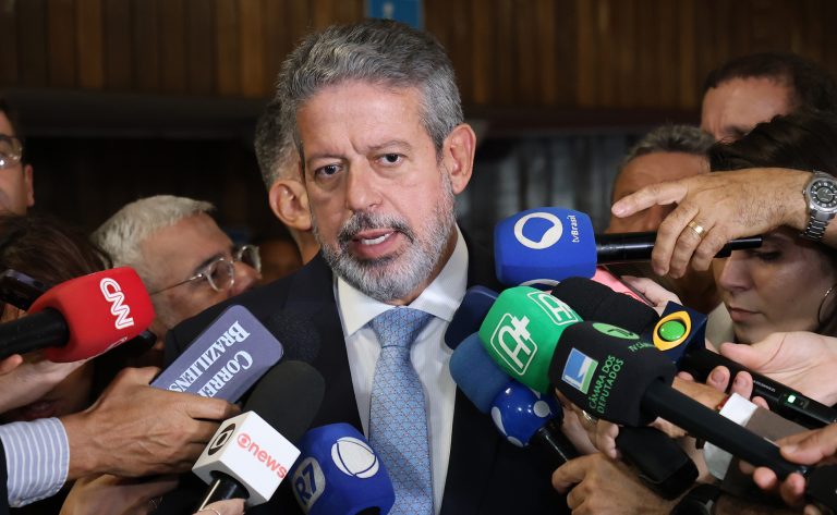 Coletiva de Imprensa. Presidente da Câmara dos Deputados, Arthur Lira (PP - AL)