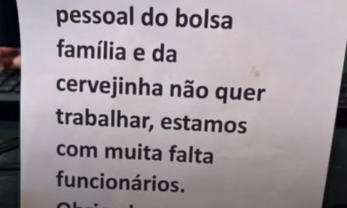 Restaurante de SP atribui falta de funcionários a ‘cervejinha’ e Bolsa Família – CartaExpressa – CartaCapital