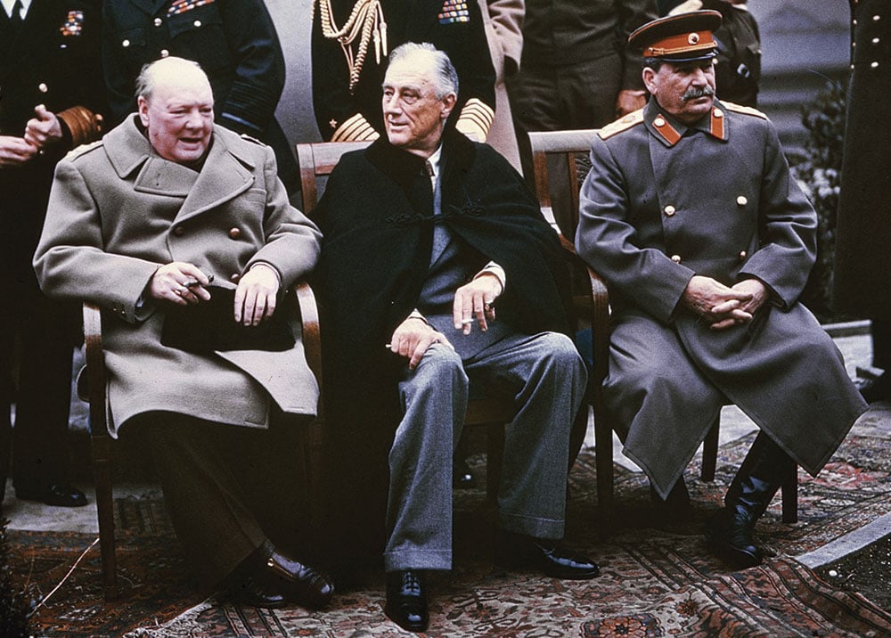 À mesa com Winston Churchill