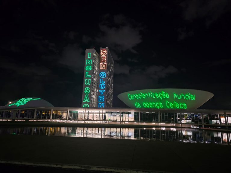Congresso Nacional recebe projeção de imagem por conscientização sobre a doença celíaca - Notícias