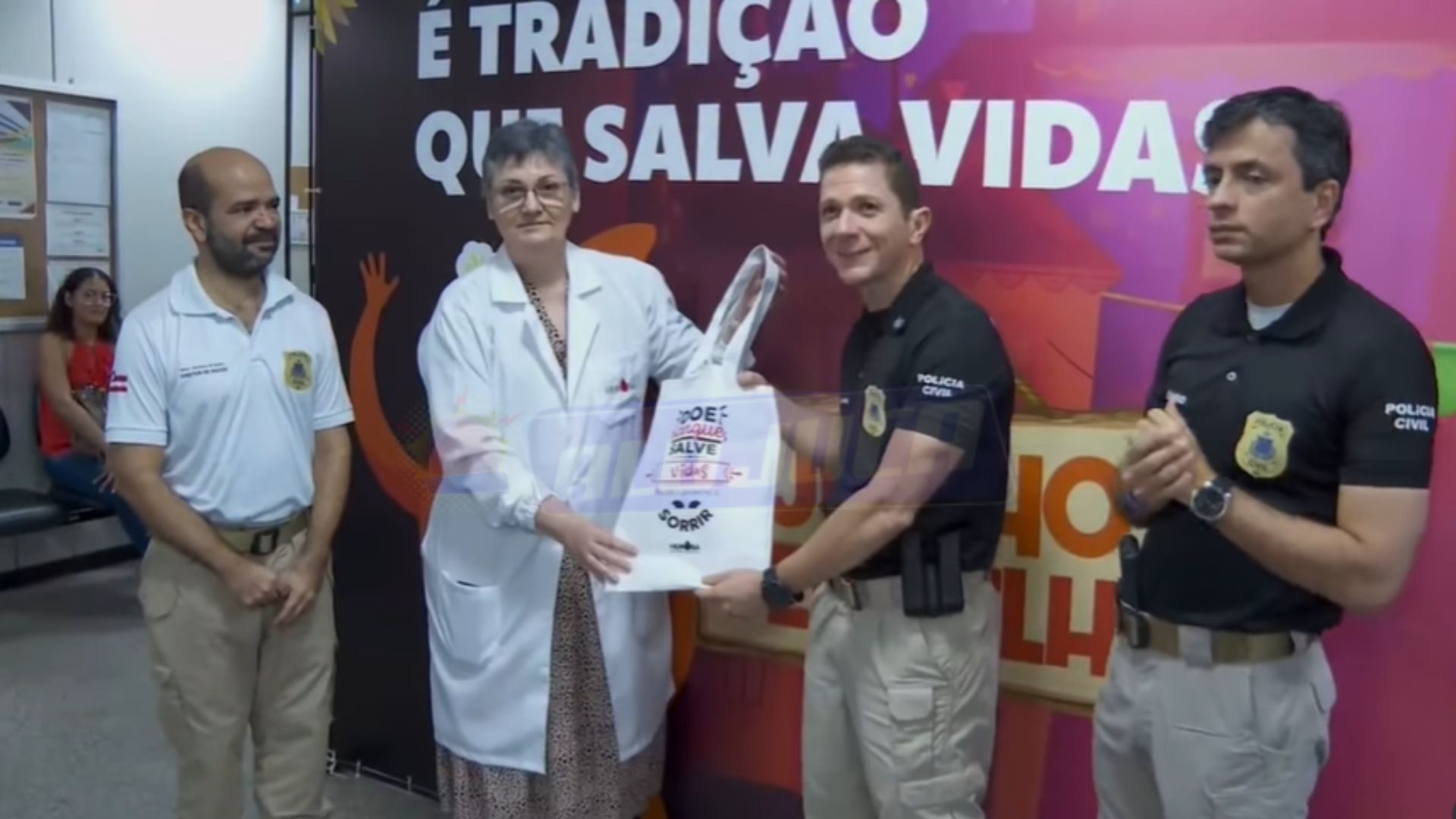 Polícia Civil realizou iniciativa de doação de sangue nesta quarta (18)