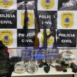 suspeito de duplo homicídio em Xique-Xique é preso pela Polícia Civil e dois fuzis são apreendidos; outros envolvidos estão sendo procurados