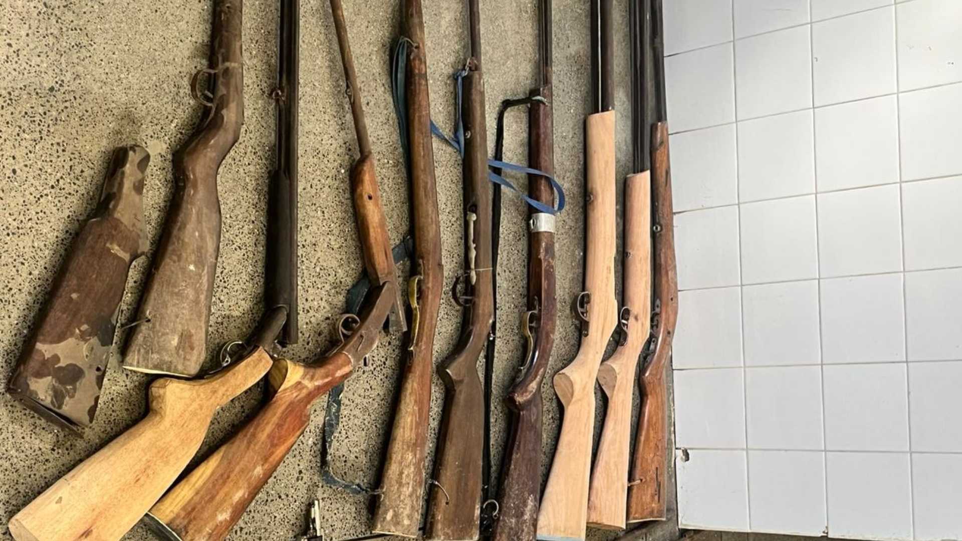 PM desarticula oficina de armas artesanais no interior da Bahia