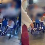 cadeirante é obrigado a usar escadas rolantes por falta de elevadores na Estação Águas Claras
