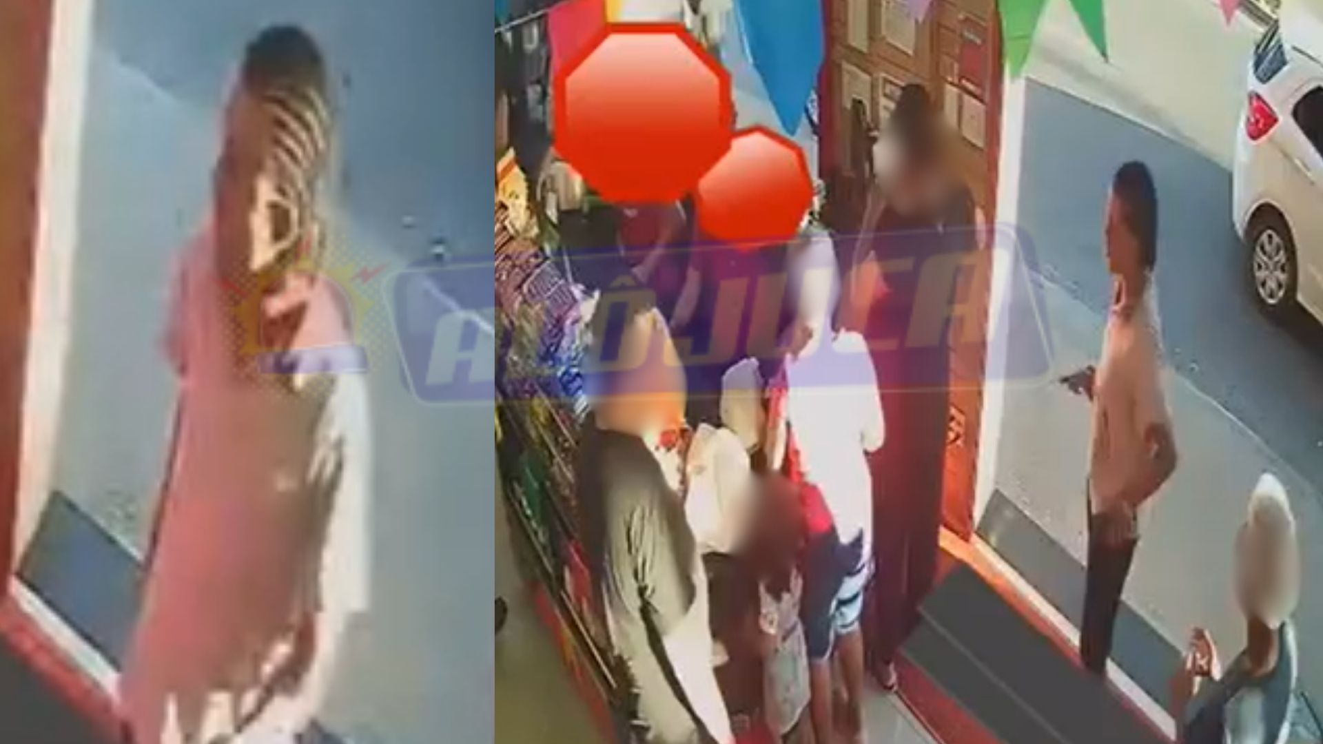 criminoso assalta confeitaria no Cabula e foge com celulares; veja o vídeo