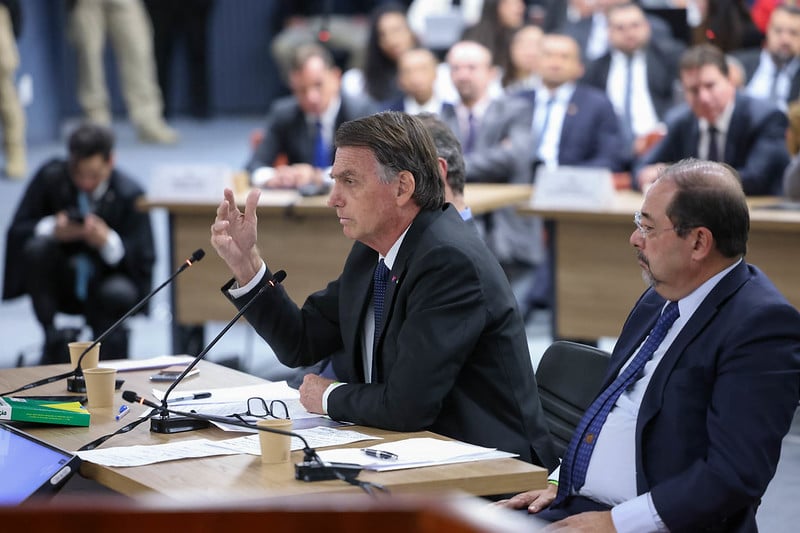 Em depoimento ao STF, Bolsonaro volta a colocar em dúvida sistema eleitoral brasileiro