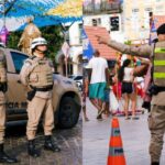 segurança é reforçada no local para festejos juninos