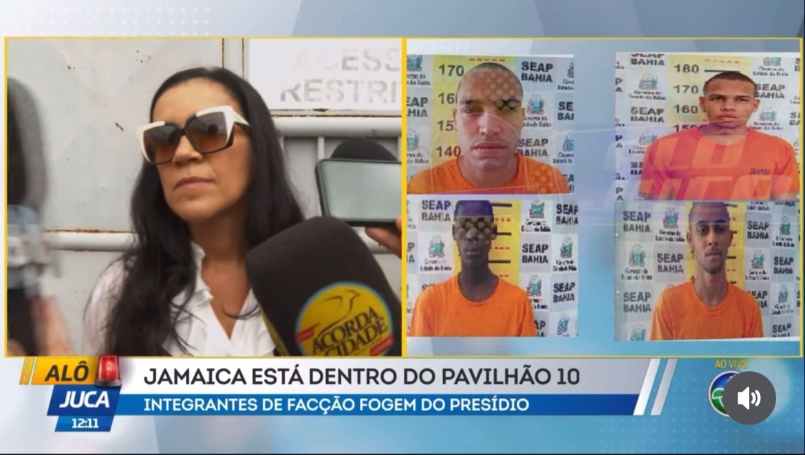 delegada revela uso de corda e explica erro na contagem de presos no presídio