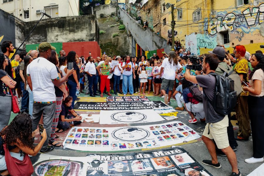 morro Santo Amaro se une em ato após morte de jovem – Brasil de Fato