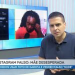 menina de 12 anos está com medo após ter perfil hackeado; ela está sendo vítima de ameaças
