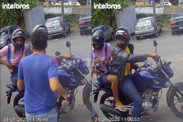 dupla armada tenta roubar celular em Narandiba; vítima toma aparelho de bandido e corre