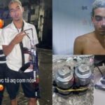 traficante do CV preso no Nordeste de Amaralina tirou foto com fuzil Ak-47 apreendido pela PM nesta quinta-feira (10)