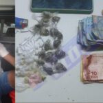 homem é preso com drogas em operação da 26ª CIPM na localidade do Manguinhos