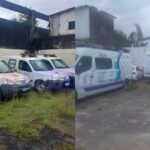 ambulâncias e vans do sistema penitenciário estão paradas há anos em pátio no presídio de Salvador