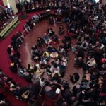 Ato na USP defende soberania nacional diante de tarifaço de Trump