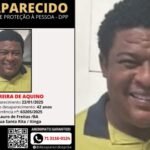 família procura por Lucas Ferreira de Aquino, de 42 anos