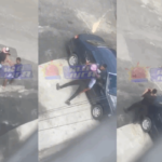 bandido tenta roubar moto, atira na vítima, logo em seguida rouba um carro e acaba preso pela PM