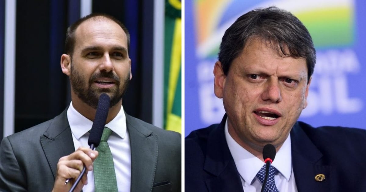 Eduardo Bolsonaro sobe o tom Tarcísio por diálogo com EUA sobre tarifaço – CartaCapital