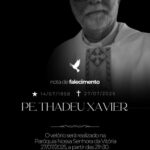 Morre Padre Thadeu Xavier, vigário da Paróquia Nossa Senhora da Vitória