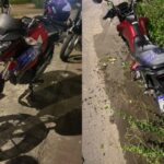 moto roubada é recuperada no bairro Jardim Nova Esperança