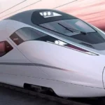 Trem chinês de 450 km/h entra em operação no ano que vem