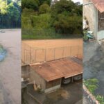 moradores denunciam descarte irregular em área de lazer no bairro Santa Edwiges