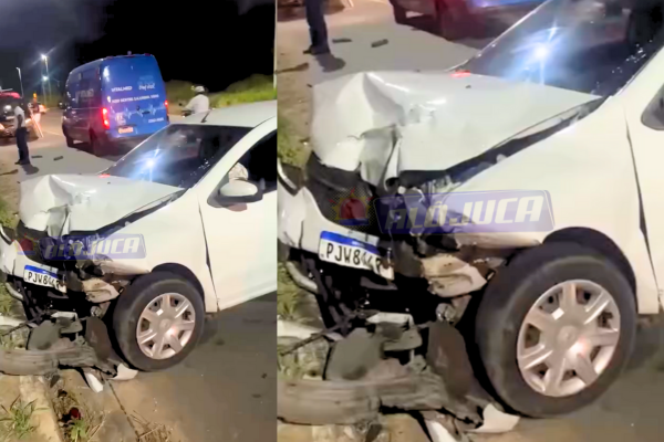 motorista colide após perder controle do veículo na Avenida 29 de Março