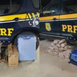 PRF faz apreensão de maconha durante fiscalização na BR-116