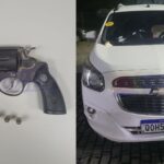 Polícia recupera carro roubado e apreende arma após perseguição em Camaçari
