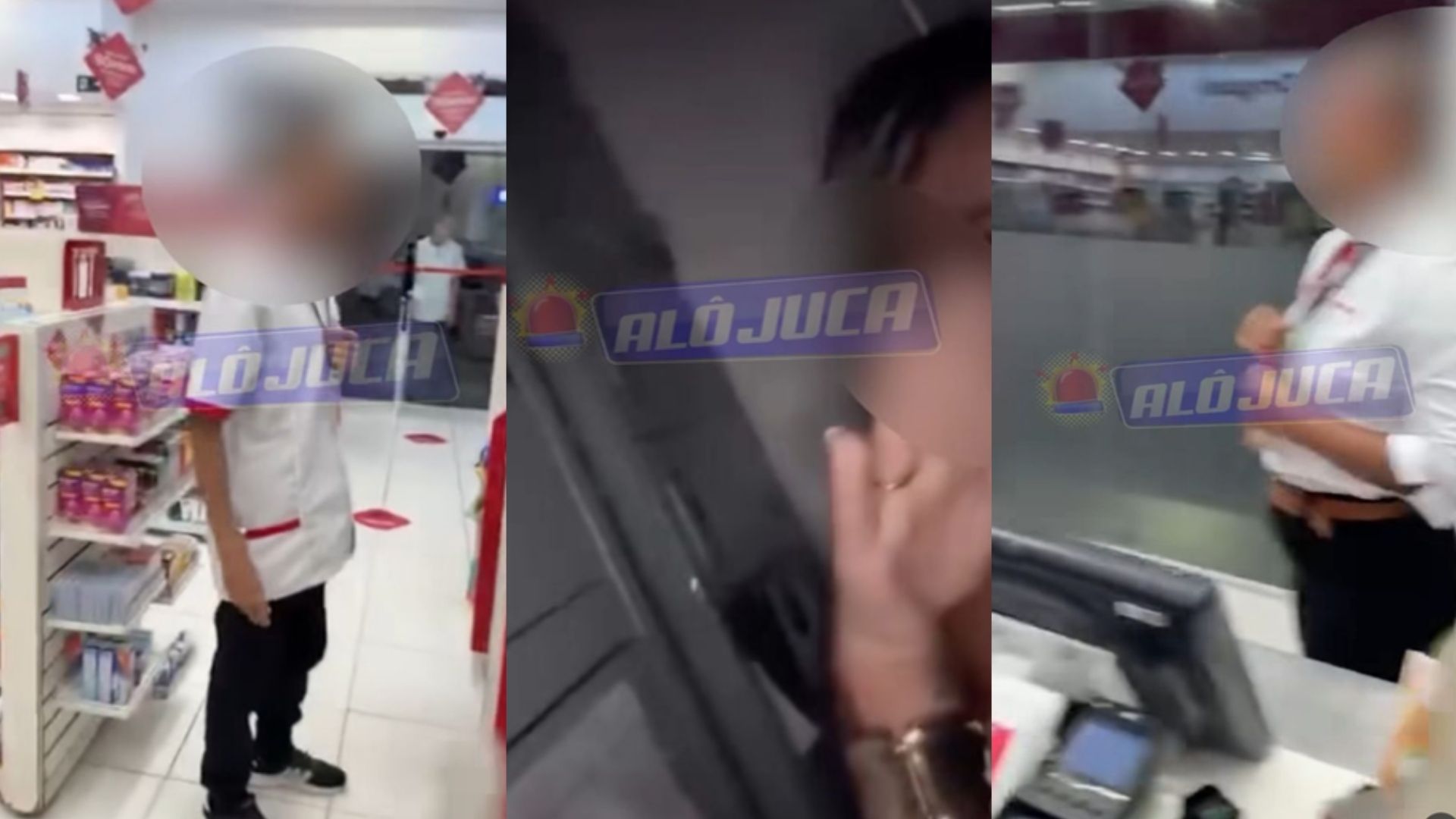 clientes e funcionários da Drogasil se trancam em sala durante ação da quadrilha do Ozempic