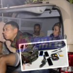 quatros homens e uma mulher presos na Barra com carro roubado e arma de fogo; veja a reportagem