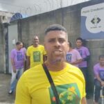 membros de centro de recuperação pedem liberação de Kombi em Simões Filho