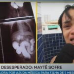 mulher implora por ajuda médica para filha de 5 meses