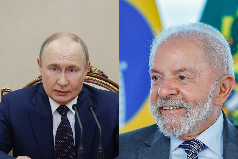 Putin liga para Lula para conversar sobre diálogo da Rússia com os EUA e guerra na Ucrânia