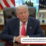 Trump diz Brasil é ‘péssimo parceiro comercial’ e defende Bolsonaro