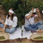 VÍDEO: casal faz 'café revelação' em lavoura para descobrir sexo do bebê no ES