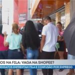 seleção para vagas de emprego vira confusão em Simões Filho