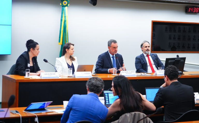 Audiência Pública - Fusão e combinação de preços de passagens pelas empresas Aéreas Latam, Gol e Azul. Secretária Nacional de Aviação Civil Substituta - Ministério de Portos e Aeroportos - Mpor, Clarissa Costa de Barros.