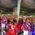 Thiago Aquino animou torcedores do Bahia antes da final da Copa do Nordeste