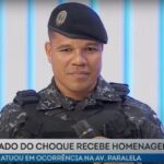 soldado que entrou em córrego para prender criminoso participa do Alô Juca; confira