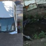 CADÊ A PROVIDÊNCIA? Moradores denunciam frequência de acidentes após carro cair em buraco em Feira de Santana