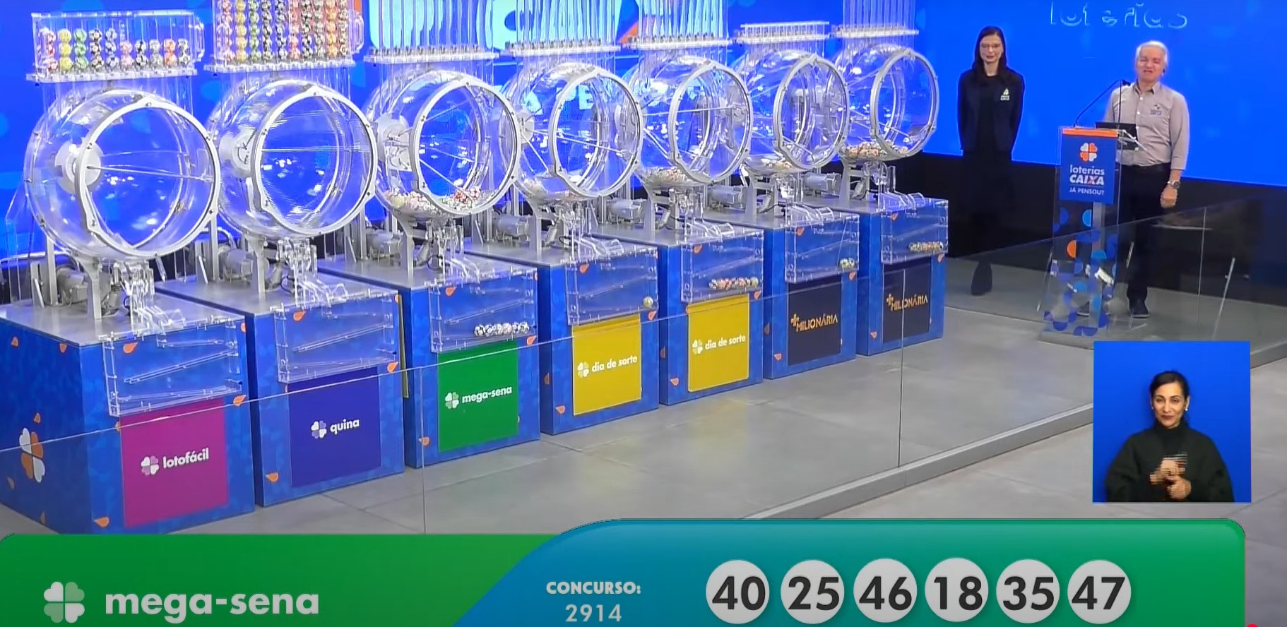 Mega-Sena, concurso 2.914: resultado