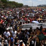 Milhares marcham no DF contra anistia a golpistas e PEC da Blindagem