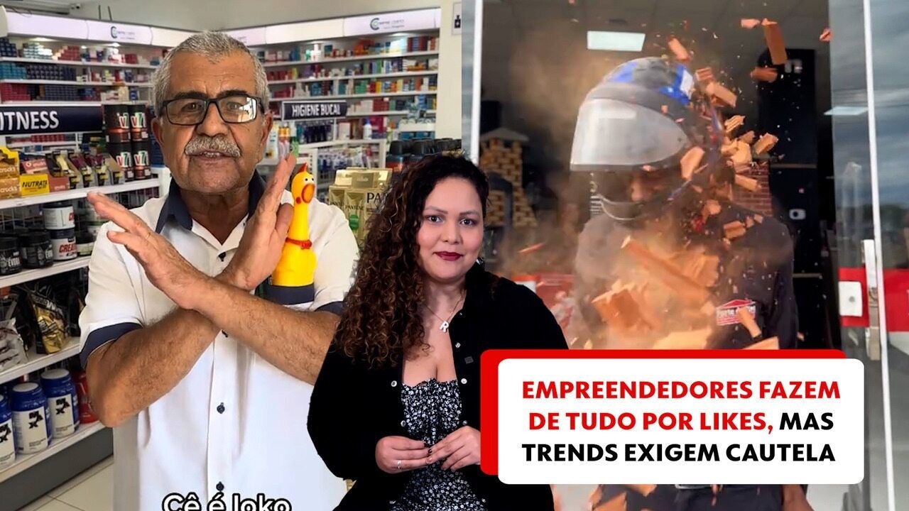 Pedrada, linguagem GenZ e mais: empreendedores fazem de tudo por likes, mas trends exigem cautela