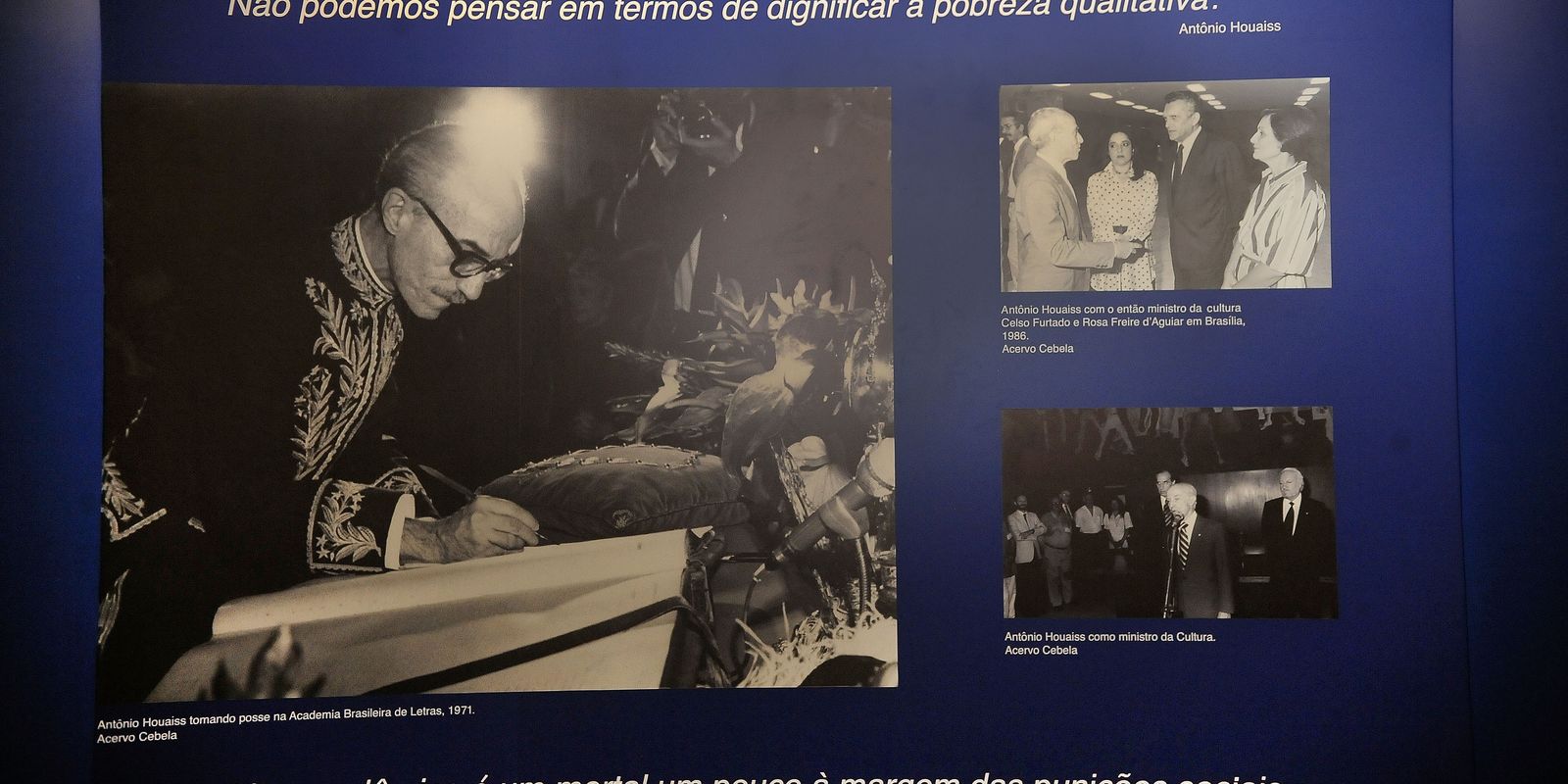 Neste Dia dos Professores, se celebram os 115 anos de Antonio Houaiss