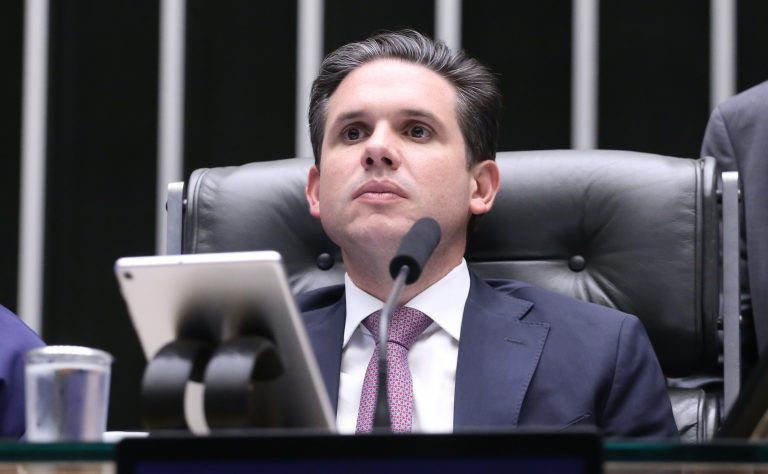 Discussão e votação de propostas legislativas. Presidente da Câmara dos Deputados, Hugo Motta (REPUBLICANOS - PB)