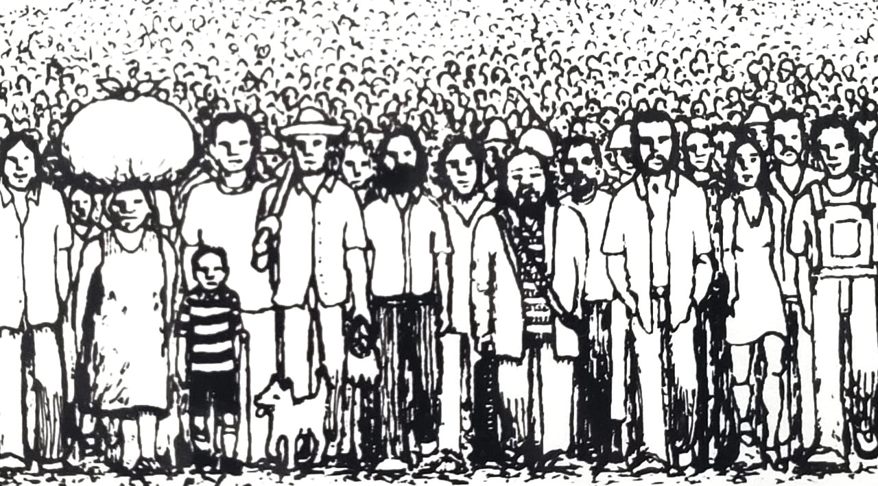 Recorte de uma ilustração original de Eduardo Marinho, adquirida diretamente ao artista, no evento Despertar 2025