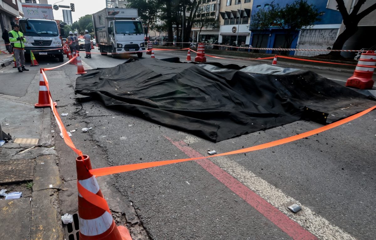 Explosão abre grande buraco na Rua da Consolação em São Paulo – CartaCapital